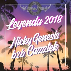 Nicky Genesis b2b Cazztek @ Leyenda Pool Party 2018