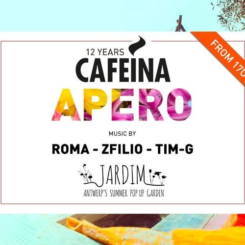 Zfilio&TimG @ Jardim 12 years Cafeina Apero