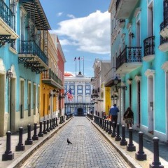 The Streets Of Old San Juan.