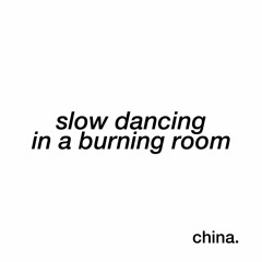Slow Dancing In A Burning Room- John Mayer (Cover)