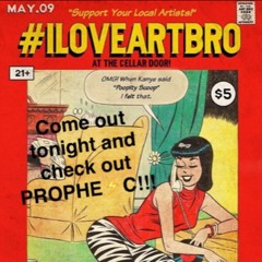 Live PROPHE - C set for iLoveArtBro at Cellar Door