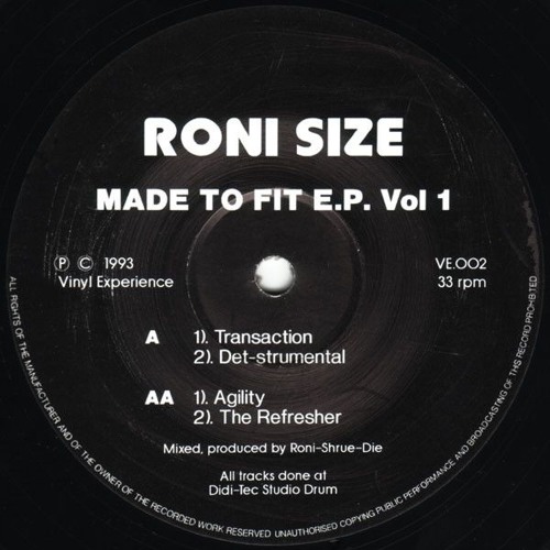 Roni Size - Transaction [Vinyl Experience 1993]