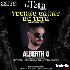 Alberth G @Techno Ganas de Teta, La Teta, San Jose - Costa Rica