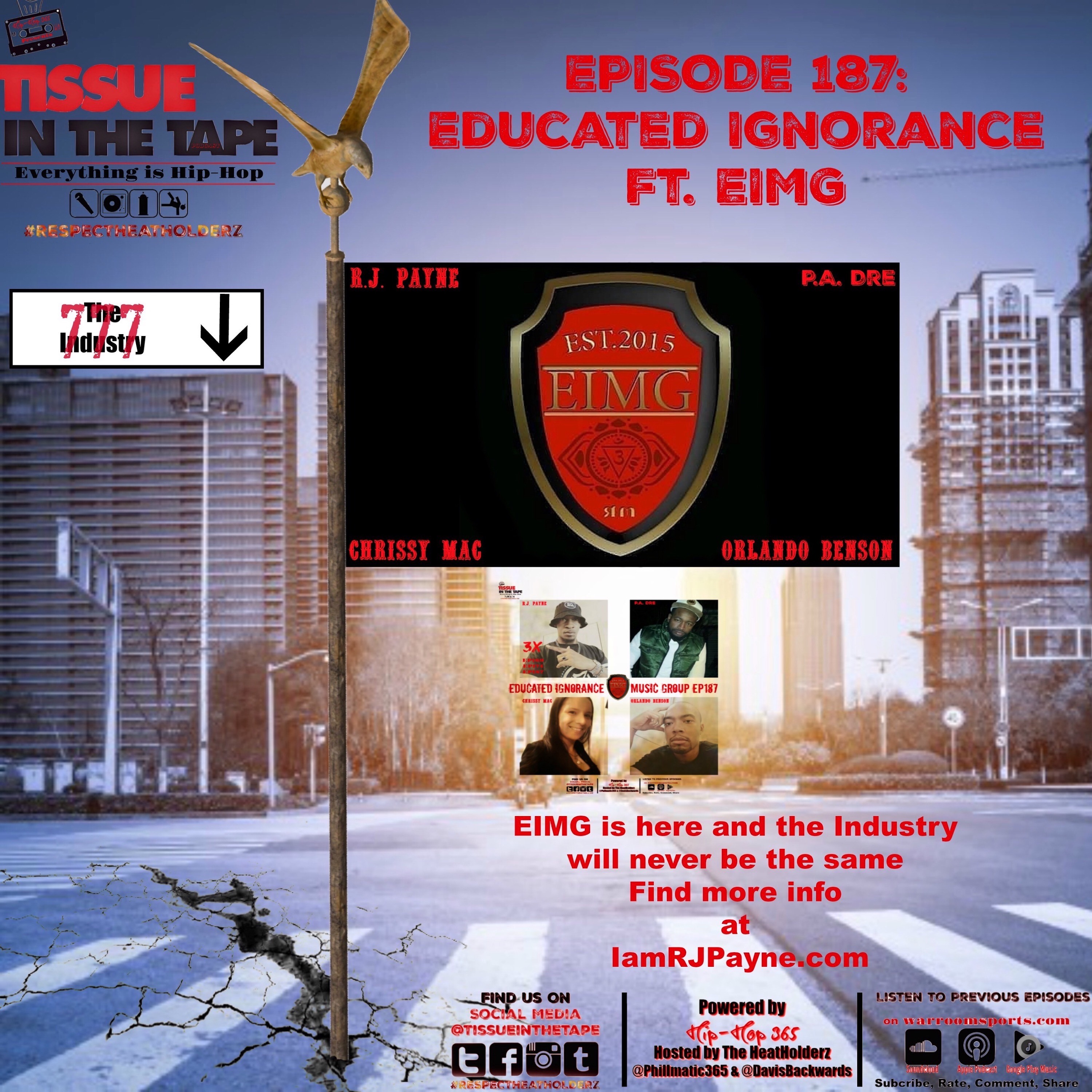 Tissue in The Tape The Hip-Hop Culture Podcast