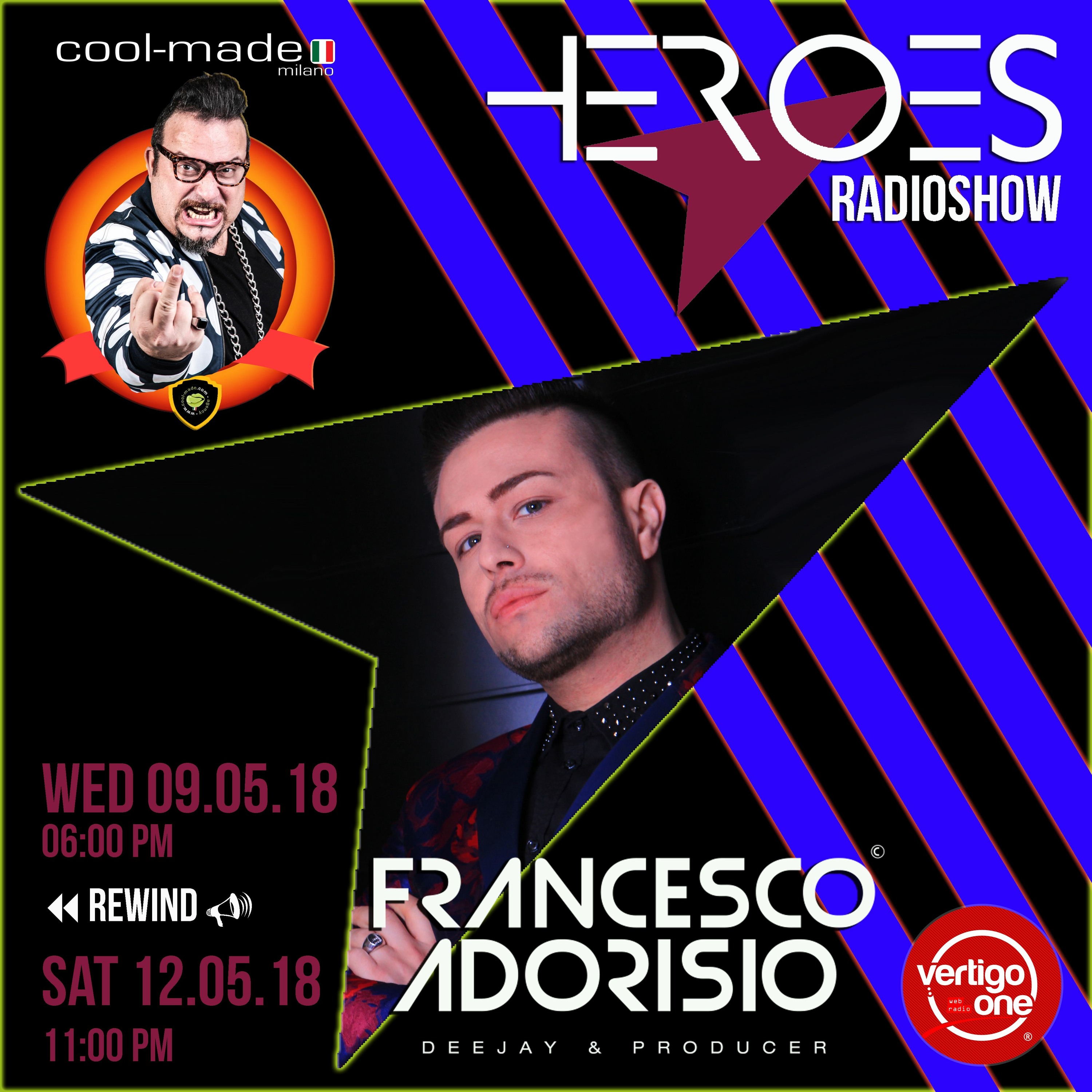 35> HEROES RadioShow - Special Guest FRANCESCO ADORISIO episode artwork