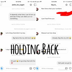 Aint Holding Back x Jaebo Be Juggin x Taz