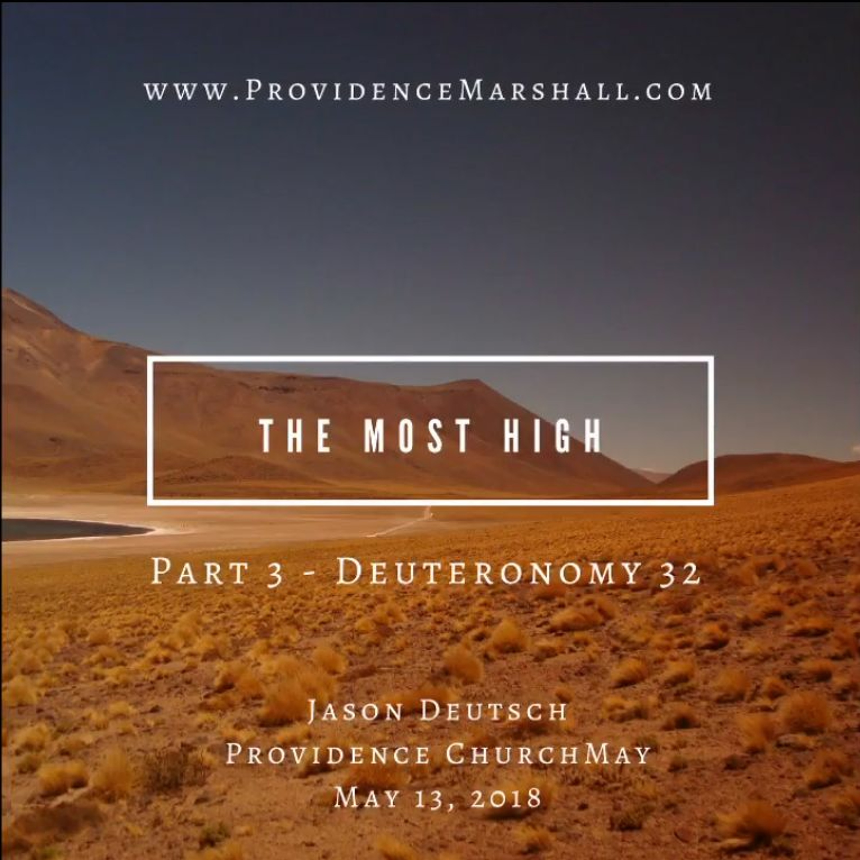 Part 3: Deuteronomy 32:5-9 | Mere Humans And The Most High episode artwork