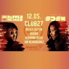 Hermann Hesse @ Club27 w/ Pappenheimer & Kerstin Eden (Techno/live-rec)