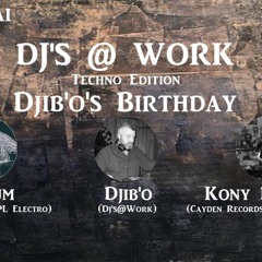 DJ'S @ WORK Techno Edition - DJANGO BEER - 14-05-2018