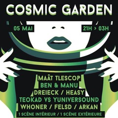 Cosmic Garden - au Jardin Moderne [LIVE ACT]