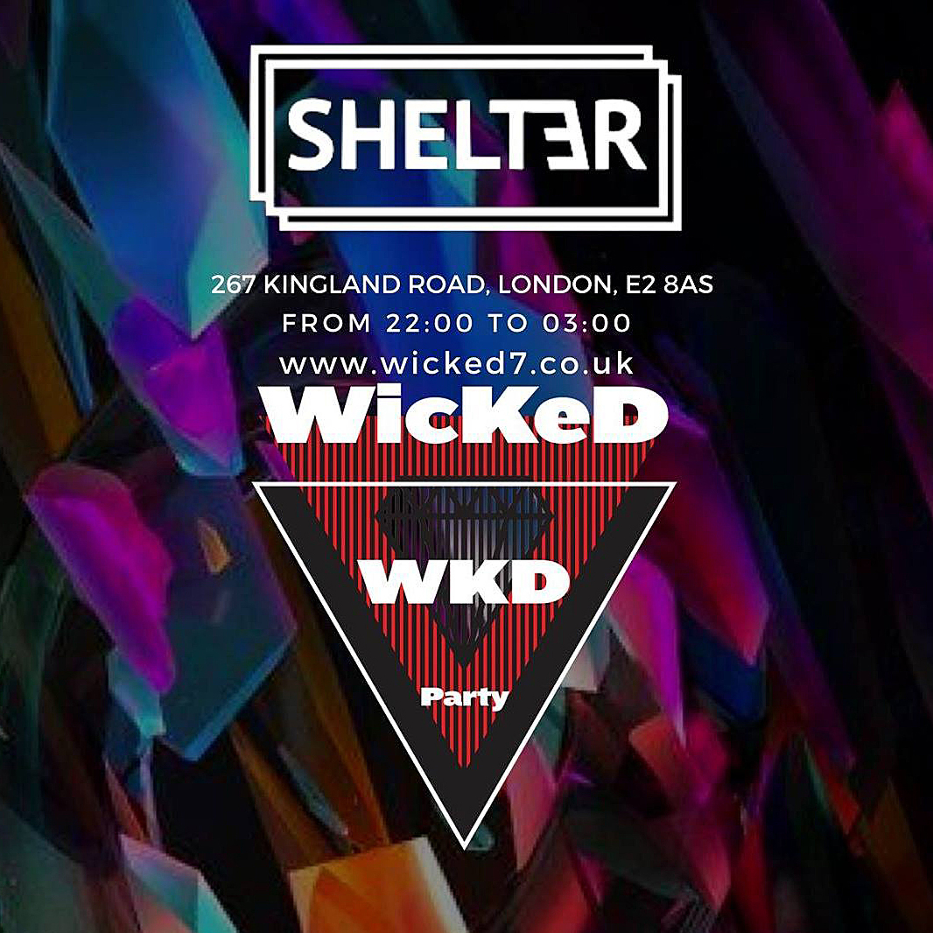 Luca Zuccarello B2B CK @ WicKeD 7 Party, Shelter, London - 13.05.2018 (Warm - Up Set) episode artwork
