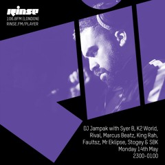 DJ Jampak with Syer B, K2 World, Rival, Marcus Beatz, King Rah, Faultsz & more - 14th May 2018