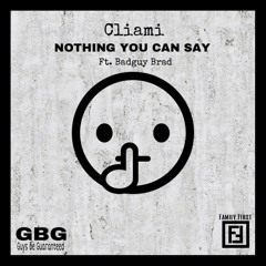 Cliami - Nothing You Can Say (Ft. Badguy Brad)