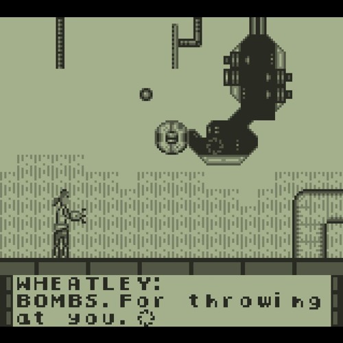 Portal 2 - Bombs For Throwing At You "Four Part Plan" (gameboy cover)