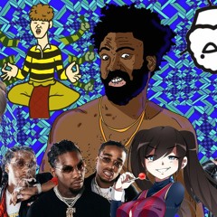 붕붕 ! THIS IS AMERICA ‘S GUCCI GANG ANIMASHUP 163 Mashup