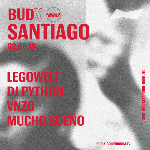 DJ Python's Deep Reggaeton Live Set Boiler Room BUDx Santiago