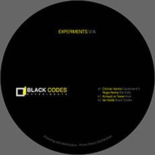Premiere: Arnaud Le Texier "Koni" - Black Codes Experiments