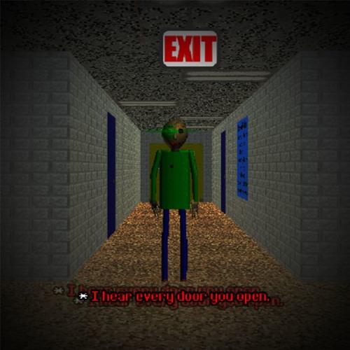 Baldi slaps you with a fucking ruler.  (Baldi MSB) [+FLP]