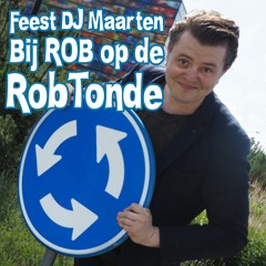 Feest DJ Maarten op de Robtonde bij het Mediapark in Hilversum