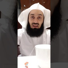 Don't overeat! - Mufti Menk