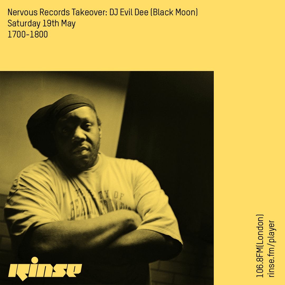 Stream Nervous Records Takeover: DJ Evil Dee - 19th May 2018 by