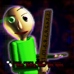 Baldi's Educational Tale - Baldi slaps you with a fucking ruler. ( Gaster_Master's Cover/Take )