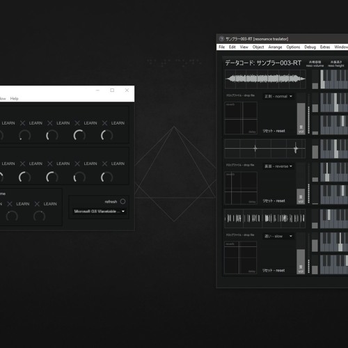 サンプラー003 - RT [resonance translator] DEMO