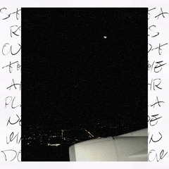 stars out the airplane window