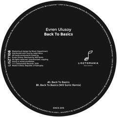 Evren Ulusoy - Back To Basics || Single