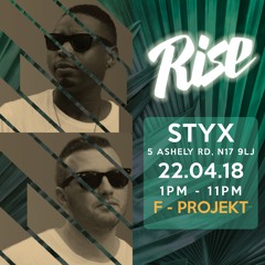 F - Projekt | Rise LDN - Styx : Warehouse | 22.04.18