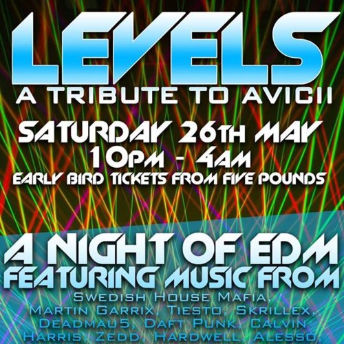 Stream 'Levels' Unit 9 Avicii Tribute Event Promo Mix by Adriano