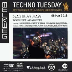 Gaston Zani @ Melkweg - Techno Tuesday Amsterdam 08 05 18