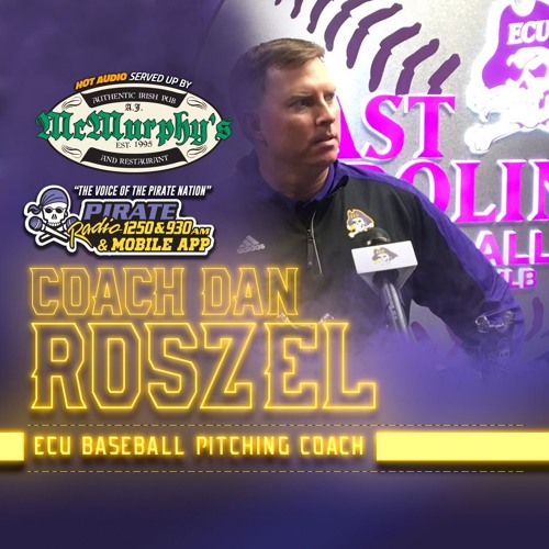 HOT AUDIO: ECU Pitching Coach Dan Roszel joined Brian Bailey ahead of the AAC Baseball Tournament.