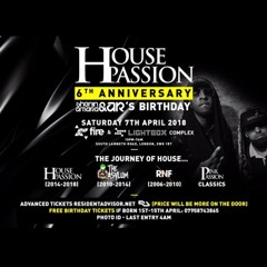 Pioneer & Coldsteps LIVE SET @ #HousePassion 6th Bday 7th April 2018  @ Fire & Lightbox