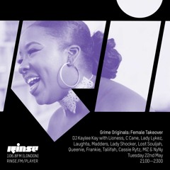 Grime Originals: Girls of Grime Female Takeover - 22nd May 2018