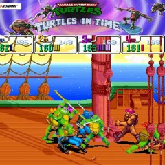 TMNT IV:Turtles In Time (Arcade)- Skull and Crossbones (A.D. 1539)