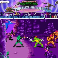 TMNT IV:Turtles In Time (Arcade)- Prehistoric Turtlesauras