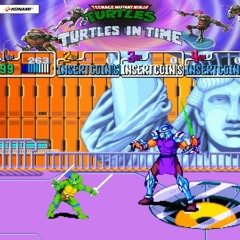 TMNT IV:Turtles In Time (Arcade)- Final Shell Shock (Technodrome)