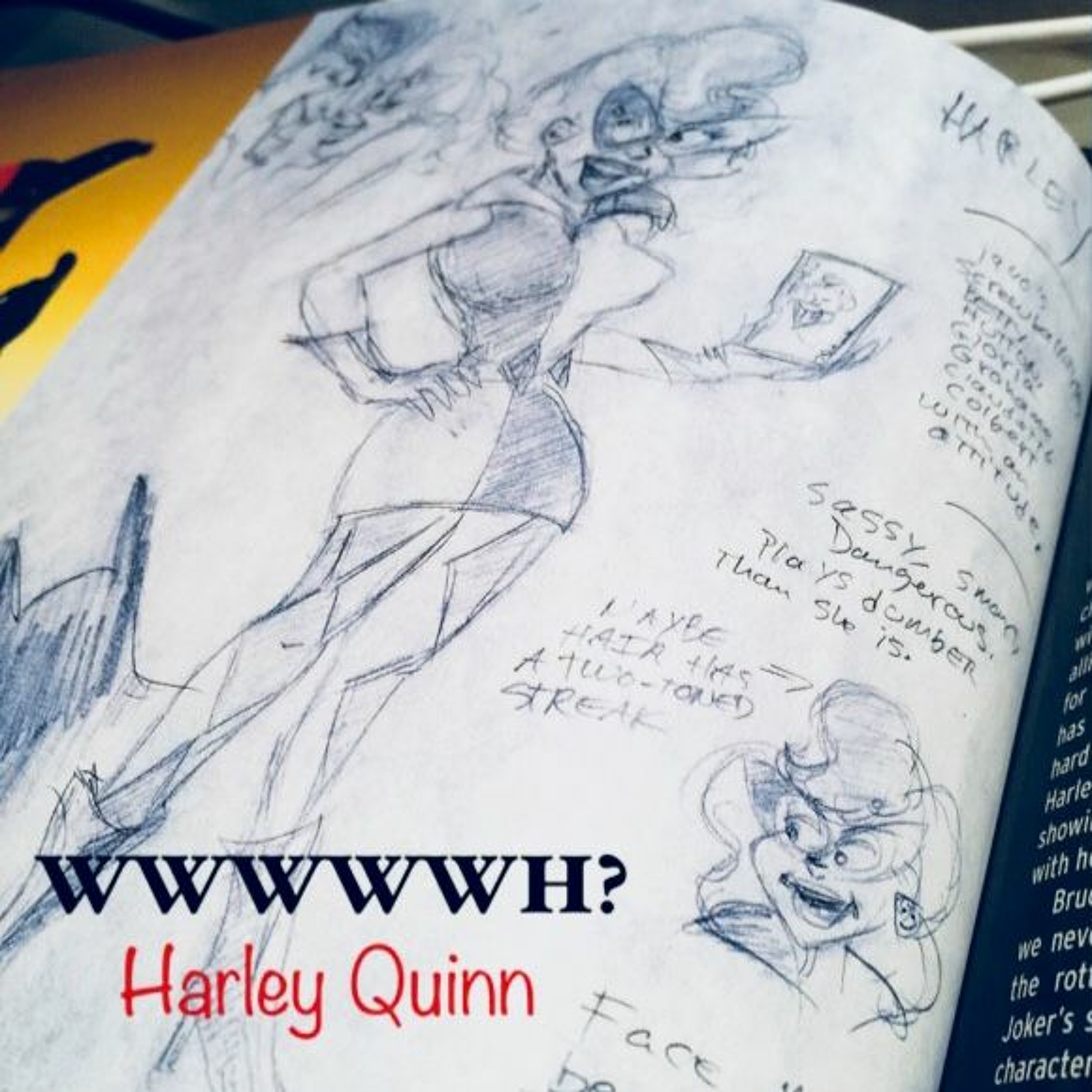 4CS.V3.E4 - WWWWWH? #2 - Harley Quinn episode artwork