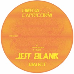 Jeff Blank - Dialect - OMEGA001