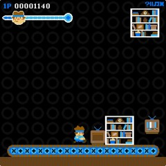 Super Treadmill (Nitrome) - In game