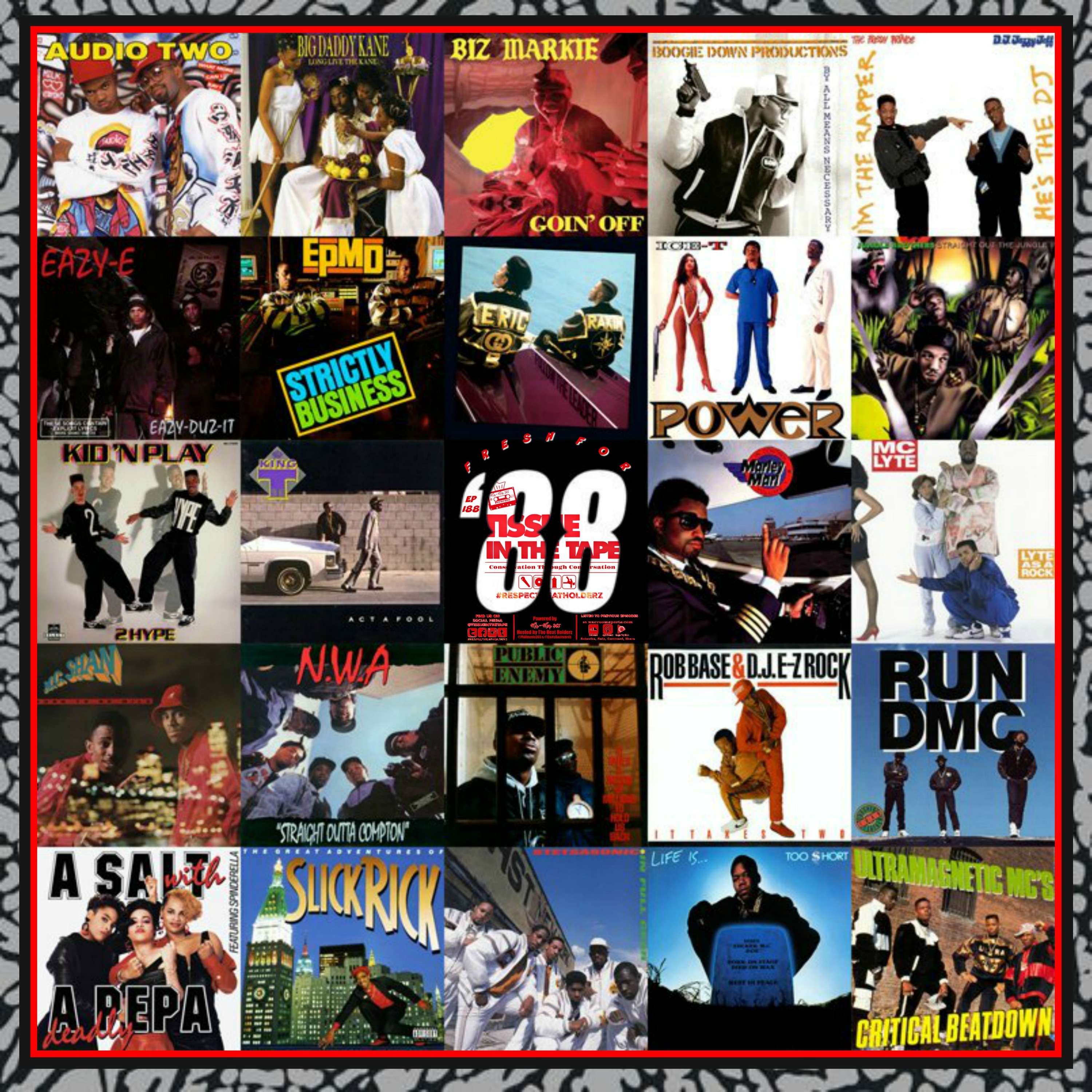 Tissue in The Tape The Hip-Hop Culture Podcast
