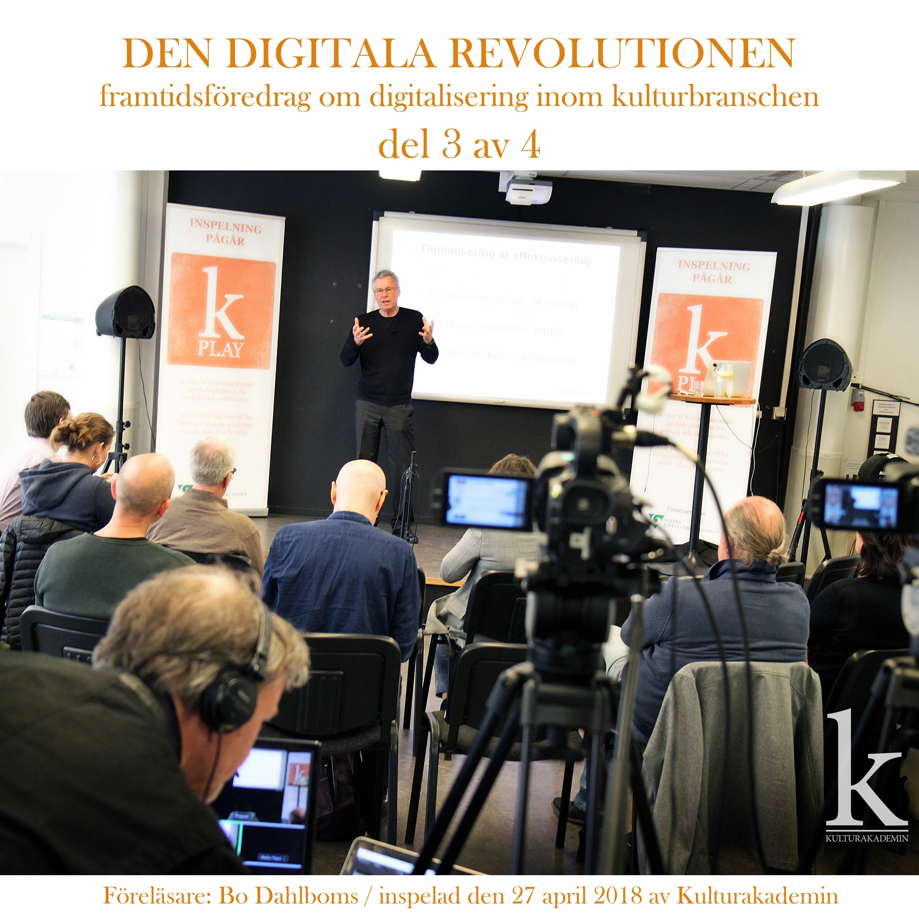 #29 Den digitala revolutionen med inriktning på kulturbranschen med Bo Dahlbom (del 4 av 4) episode artwork