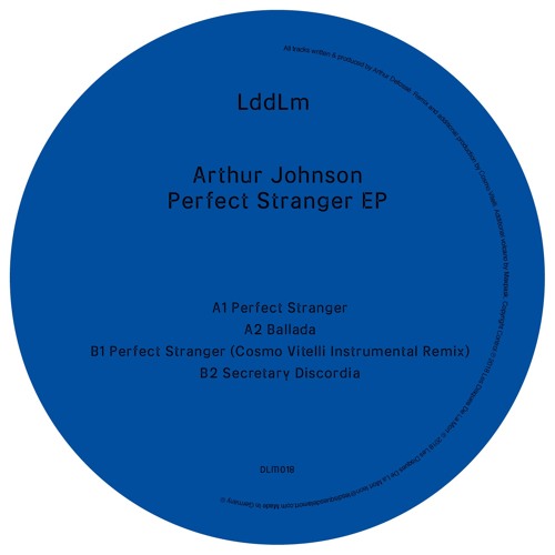 DLM018 Digi Arthur Johnson - Perfect Stranger  (CosmoVitelli Remix With Vox) PM