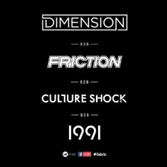 FABRICLIVE B2B - Dimension, Friction, Culture Shock, 1991