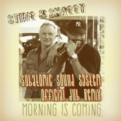 Sting & Shaggy "Morning is Coming" instrumental (Subatomic Sound System 1 drop remix)