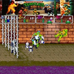 TMNT Arcade (1989) - The Sewers (Stage 3)