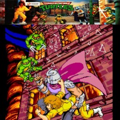 TMNT Arcade (1989) - Danger (Cut Scene)