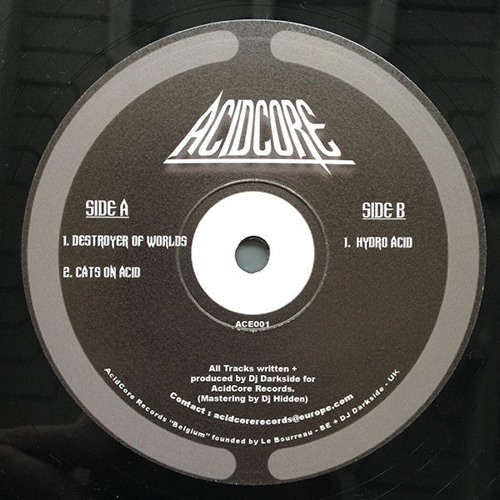 DJ Darkside - Destroyer Of Worlds (AcidCore Records ACE001)