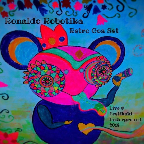 Retro Goa mix by Ronaldo Robotika @ Outdoor rave Israel - 5.5.18